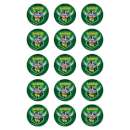 Raiders NRL Edible Icing Cupcake Images